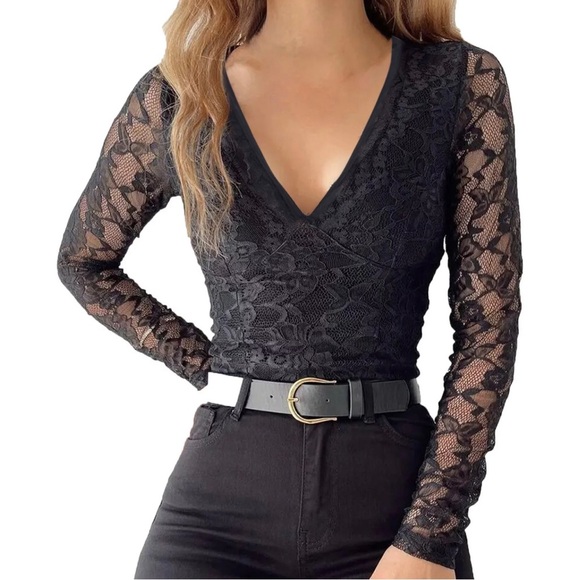 Free People Tops - Intimately Free People Lace Bodysuit